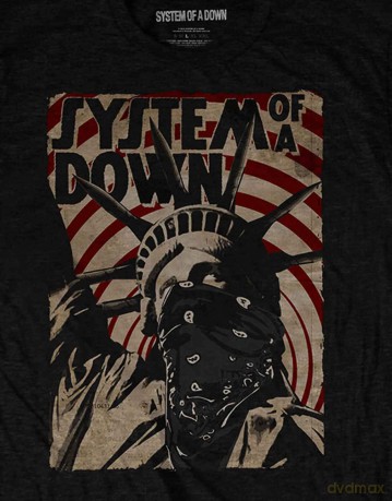 System Of A Down: Unisex T-Shirt: Liberty Bandit (Black) (Small)