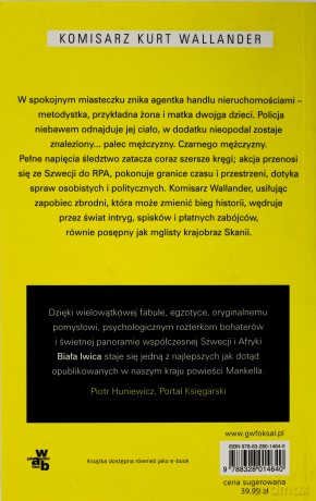Biała lwica (Wyd. 2014) - Mankell Henning [KSIĄŻKA]