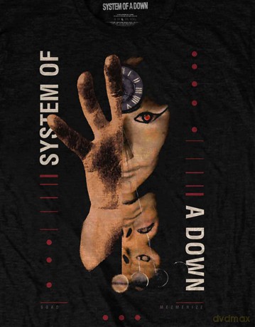 System Of A Down: Unisex T-Shirt: Pharoah (Black) (Small)