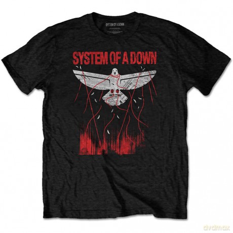 System Of A Down: Unisex Tee: Dove Overcome (X-Large)
