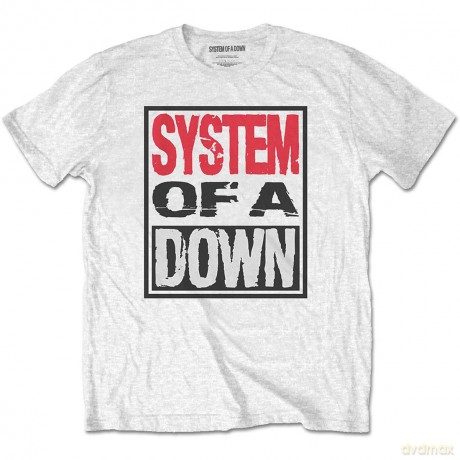 System Of A Down: Unisex Tee: Triple Stack Box (Large)