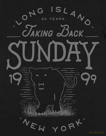 Taking Back Sunday: Unisex T-Shirt: Panther (Black) (Medium)