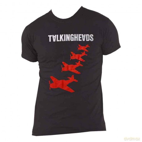 Talking Heads: Unisex T-Shirt: 4 Planes (Black) (Large)
