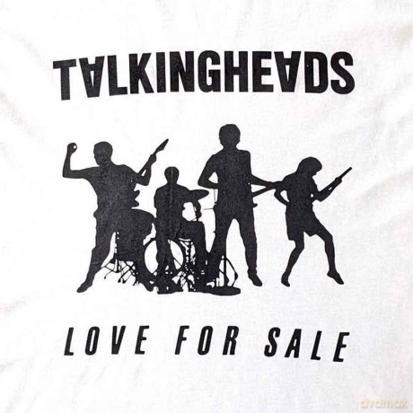 Talking Heads: Unisex T-Shirt: Love For Sale (White) (Medium)