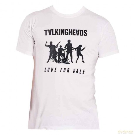 Talking Heads: Unisex T-Shirt: Love For Sale (White) (X-Large)