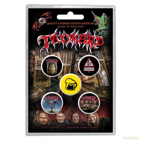 Tankard: Button Badge Pack: One Foot in the Grave (Retail Pack)