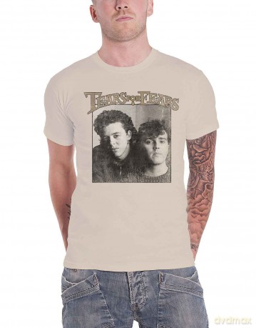 Tears For Fears: Unisex T-Shirt: Throwback Photo (Natural) (Small)