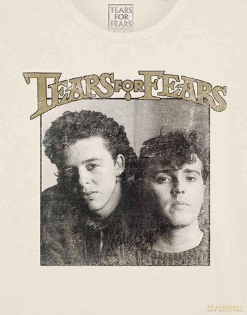 Tears For Fears: Unisex T-Shirt: Throwback Photo (Natural) (Small)