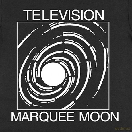 Television: Unisex T-Shirt: Marquee Moon (Black) (Large)