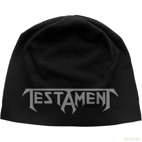 Testament: Unisex Beanie Hat: Logo (Black)