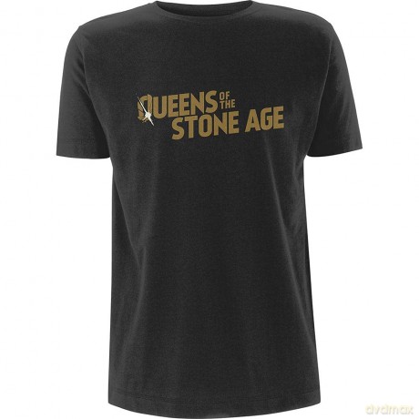 T-Shirt: Text Logo (Metallic)