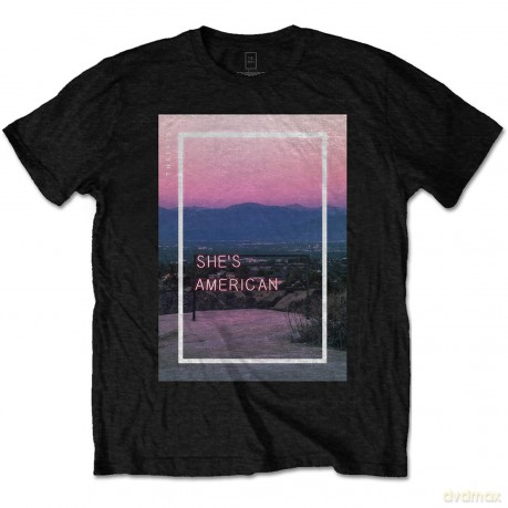 The 1975: Men's Tee: She's American (Medium)