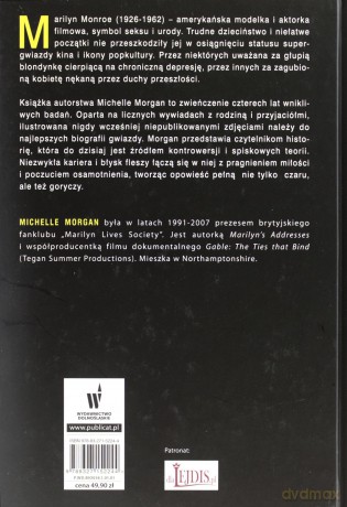 Marilyn Monroe. Za kulisami - Morgan Michelle [KSIĄŻKA]