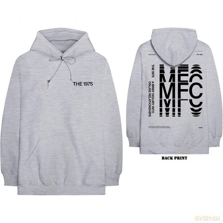 1975 - The: The 1975 Unisex Pullover Hoodie: ABIIOR MFC (Back Print) (XXX-Large)