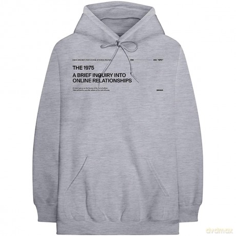 1975 - The: The 1975 Unisex Pullover Hoodie: ABIIOR Version 2. (Small)