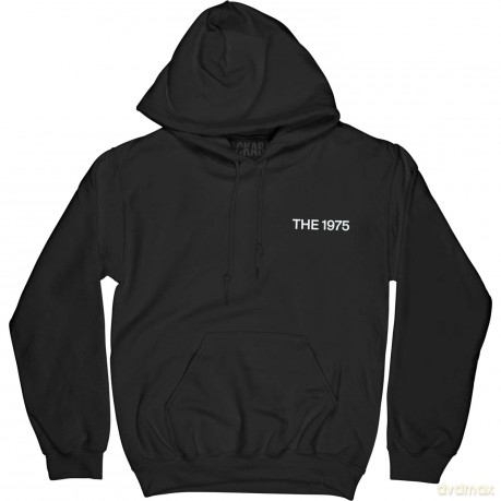 1975 - The: The 1975 Unisex Pullover Hoodie: ABIIOR Welcome Welcome Version 2. (Back Print) (X-Large)