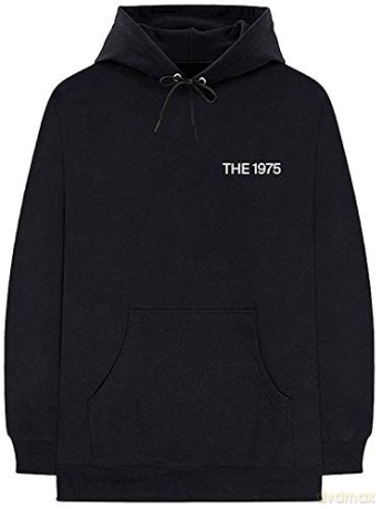 1975 - The: The 1975 Unisex Pullover Hoodie: ABIIOR Welcome Welcome Version 2. (Back Print) (X-Large)