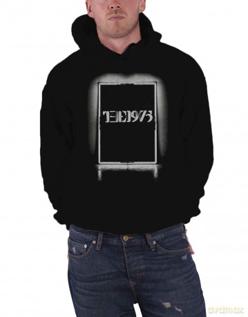 1975 - The: The 1975 Unisex Pullover Hoodie: Black Tour (Black) (Medium)