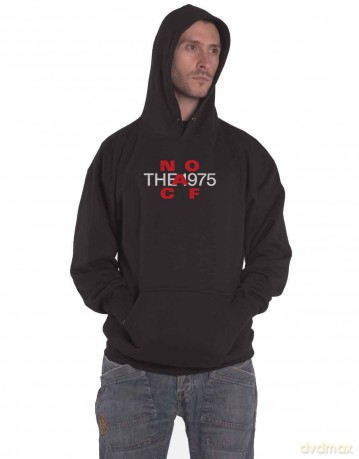 1975 - The: The 1975 Unisex Pullover Hoodie: NOACF (Black) (Medium)