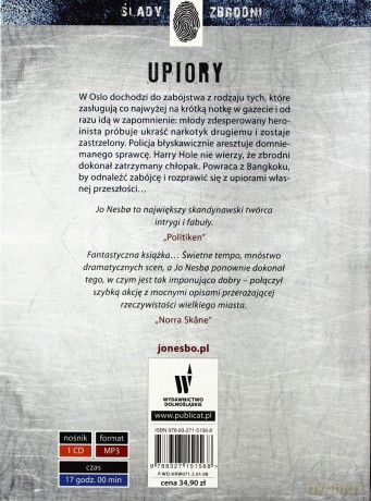 Upiory (Audiobook) - Nesbo Jo [CD]