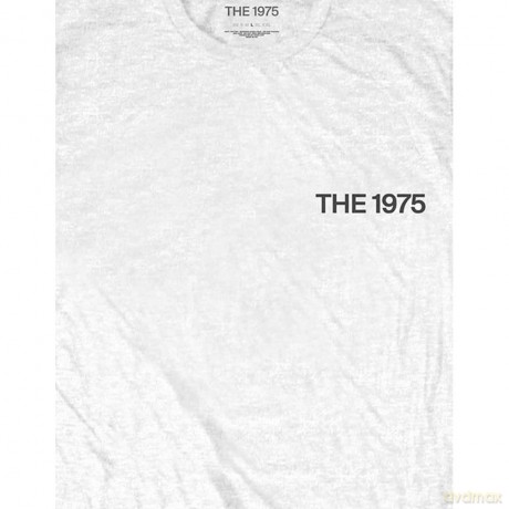 1975 - The: The 1975 Unisex T-Shirt: A Brief Inquiry (White) (Back Print) (XX-Large)