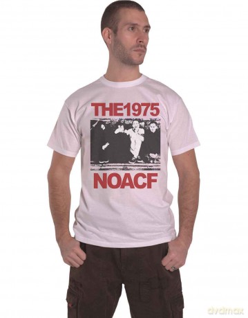 1975 - The: The 1975 Unisex T-Shirt: NOACF (White) (Large)