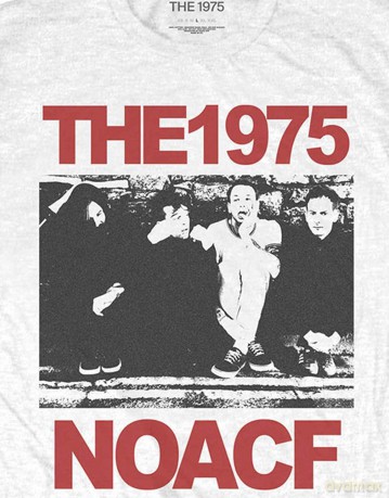 1975 - The: The 1975 Unisex T-Shirt: NOACF (White) (Medium)