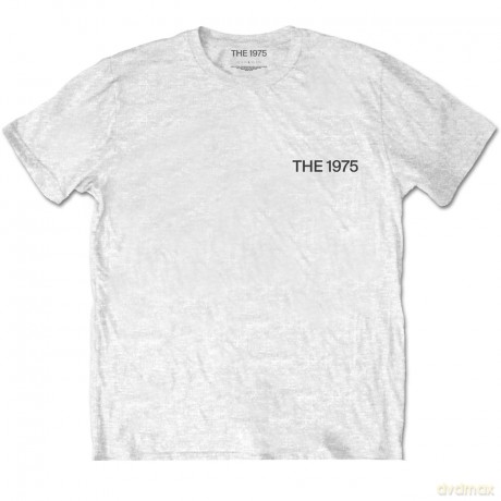 1975 - The: The 1975 Unisex Tee: ABIIOR Side Face Time (Back Print) (Medium)