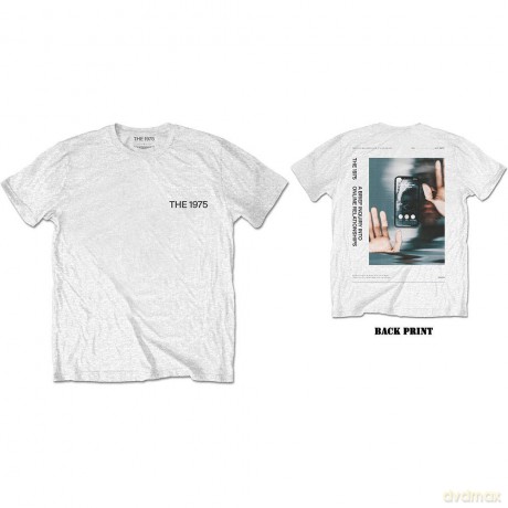 1975 - The: The 1975 Unisex Tee: ABIIOR Side Face Time (Back Print) (XX-Large)