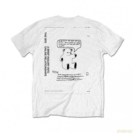 1975 - The: The 1975 Unisex Tee: ABIIOR Teddy (Back Print) (Small)
