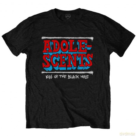 Adolescents - The: The Adolescents Unisex T-Shirt: Kids Of The Black Hole (Black) (Small)