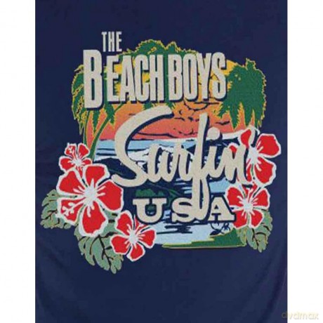 The Beach Boys: Men's Tee: Surfin USA Tropical (XX-Large)