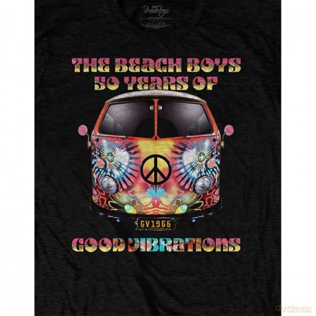 Beach Boys - The: The Beach Boys Unisex Tee: Good Vibes Tour (Back Print) (Small)