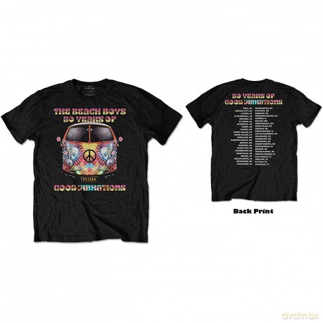 Beach Boys - The: The Beach Boys Unisex Tee: Good Vibes Tour (Back Print) (XX-Large)