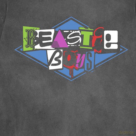 Beastie Boys - The: The Beastie Boys Unisex Stone Wash T-Shirt: Multicolour Logo (Charcoal Grey) (XX-Large)