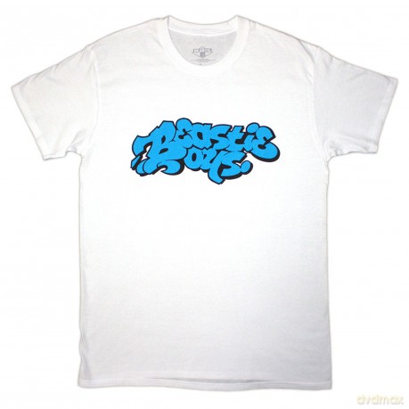 Beastie Boys - The: The Beastie Boys Unisex T-Shirt: Graffiti Logo (White) (Large)