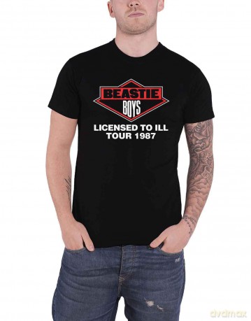 Beastie Boys - The: The Beastie Boys Unisex T-Shirt: Licenced to III (Black) (Large)