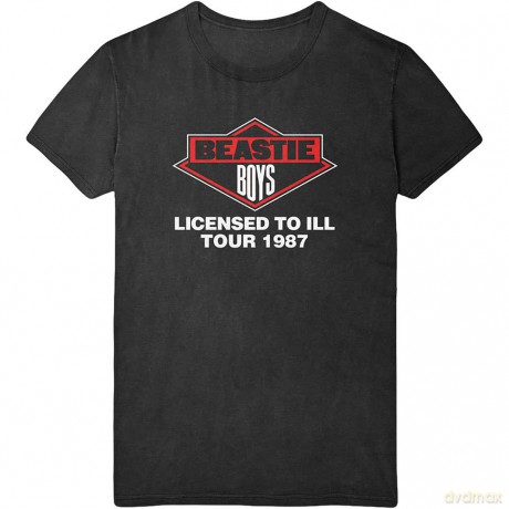 Beastie Boys - The: The Beastie Boys Unisex T-Shirt: Licenced to III (Black) (X-Large)