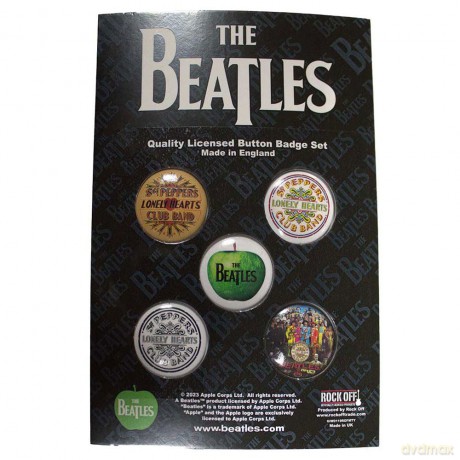 The Beatles: Button Badge Pack: Sgt Pepper