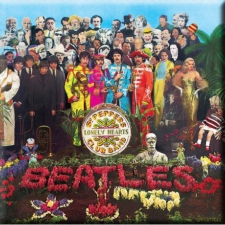 The Beatles: Fridge Magnet: Sgt Pepper