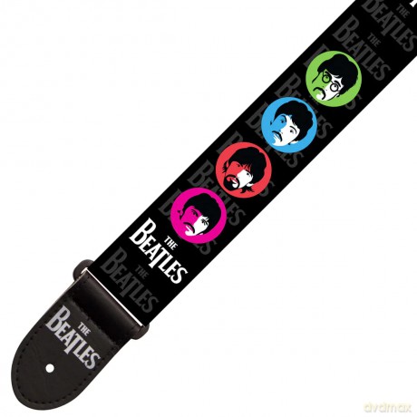 The Beatles: Guitar Strap (Poly): Sgt Pepper Faces