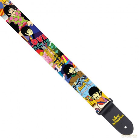 The Beatles: Guitar Strap (Poly): Yellow Submarine Montage