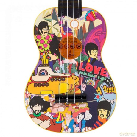 The Beatles: Guitar Strap (Poly): Yellow Submarine Montage