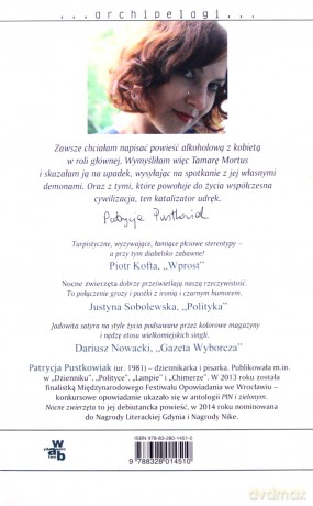 Nocne zwierzęta (dodruk 2014) - Pustkowiak Patrycja [KSIĄŻKA]