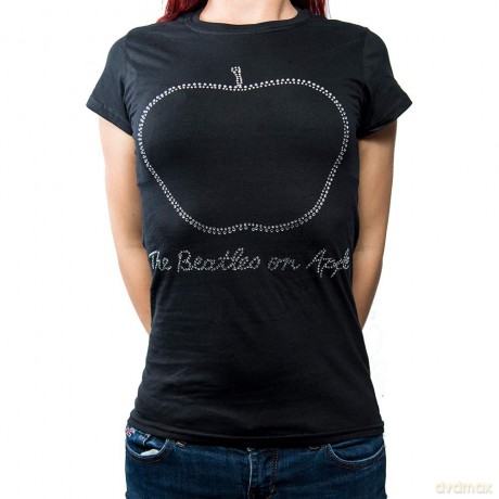 The Beatles: Ladies Fashion Tee: On Apple (Small)