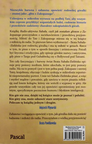 Radioaktywna, czyli jak zostałam głosem z Zakopanego - Sabała-Zielińska Beata [KSIĄŻKA]