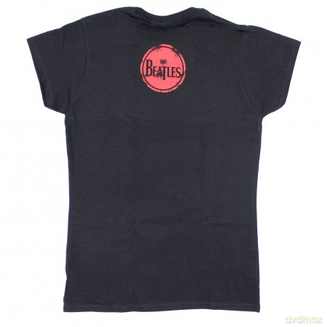 The Beatles: Ladies Premium Tee: I Love with Back Printing (Large)