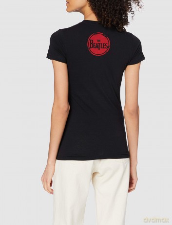 The Beatles: Ladies Premium Tee: I Love with Back Printing (X-Large)