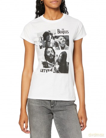 The Beatles: Ladies Premium Tee: Let It Be (Large)