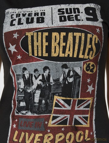 The Beatles: Ladies Premium Tee: Live in England (Medium)